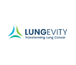 Lungevity Transforming Lung Cancer logo