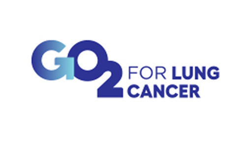 GO2 For Lung Cancer logo.